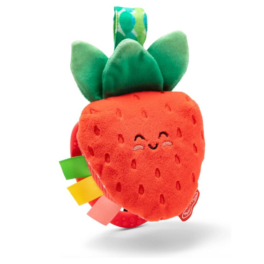 🍓 Multi-Sensory Peek-a-Boo Berry Clip-On Infant Travel Toy – Fun On the Go!